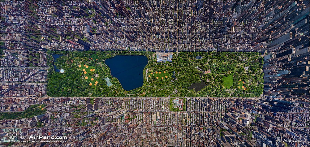 Revisit Paris and New York, Courtesy of Airpano from Russia